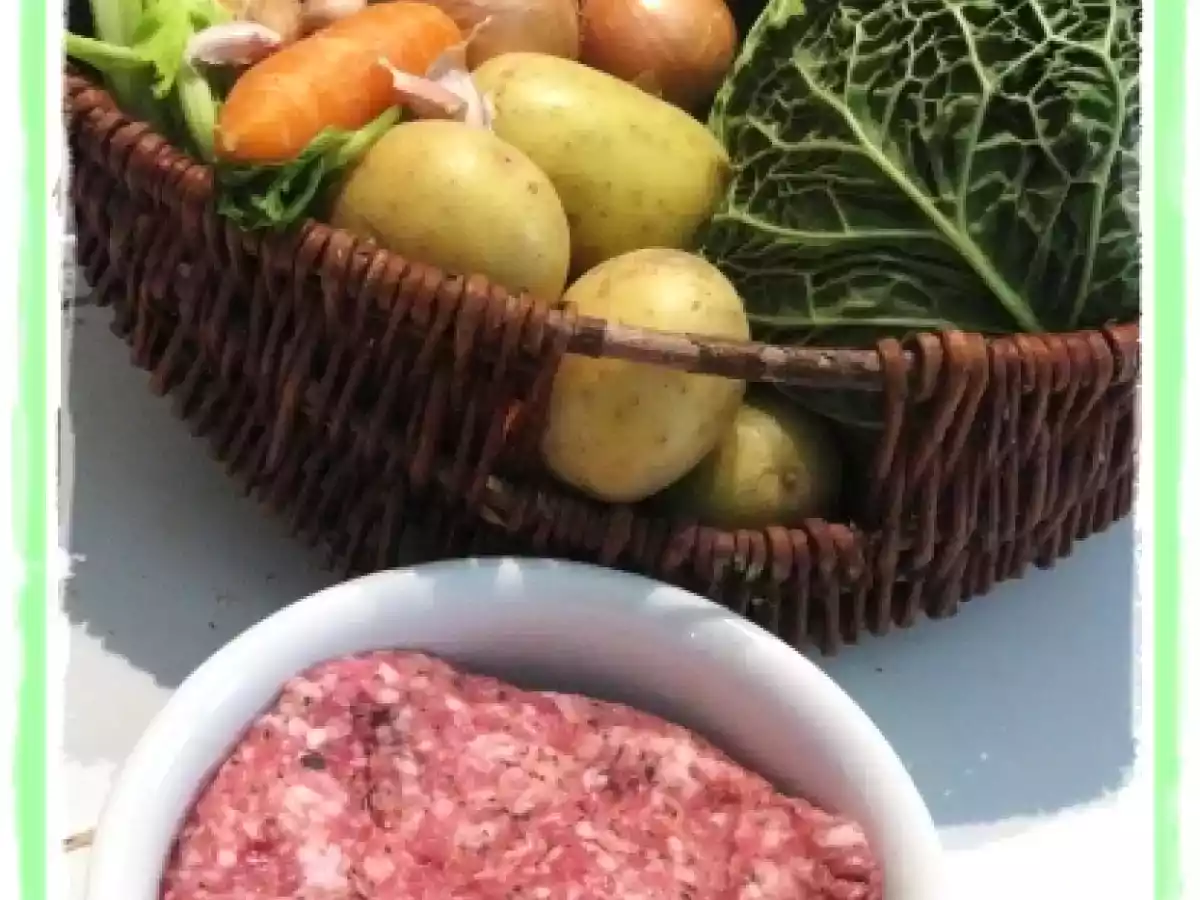 Chou farci et ses légumes braisés - photo 2