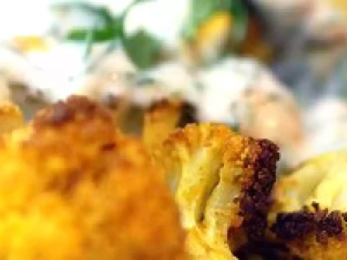 Chou-fleur rôti aux épices indiennes