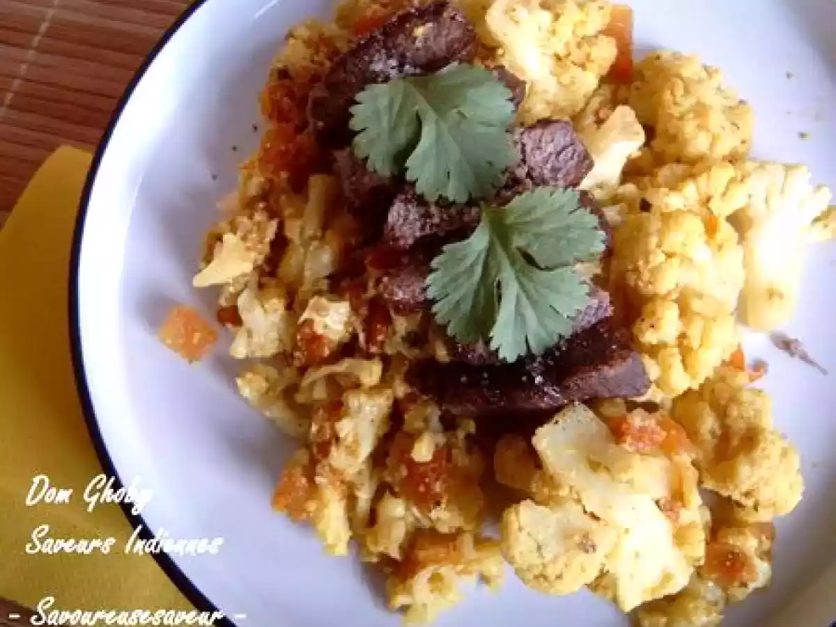 Chou-Fleur Vapeur Epicé aux Herbes - photo 2