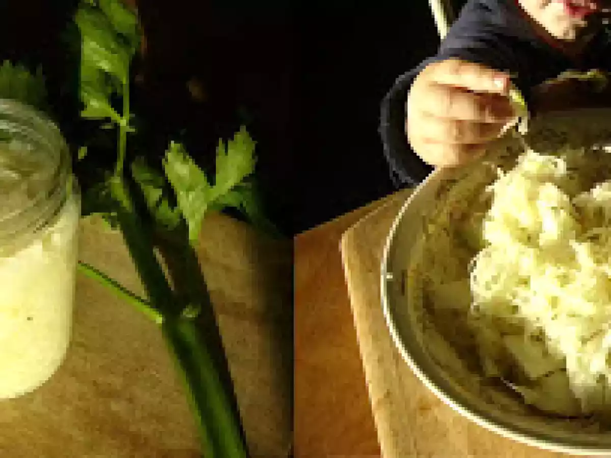 Chou mariné au miso blanc, inspiration macrobiotique