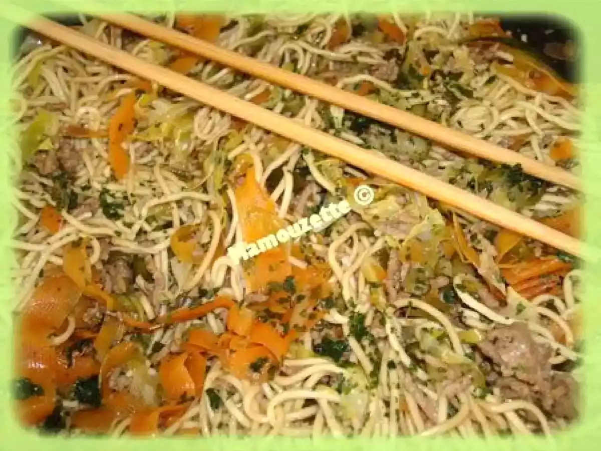 Chou pointu au wok - photo 2