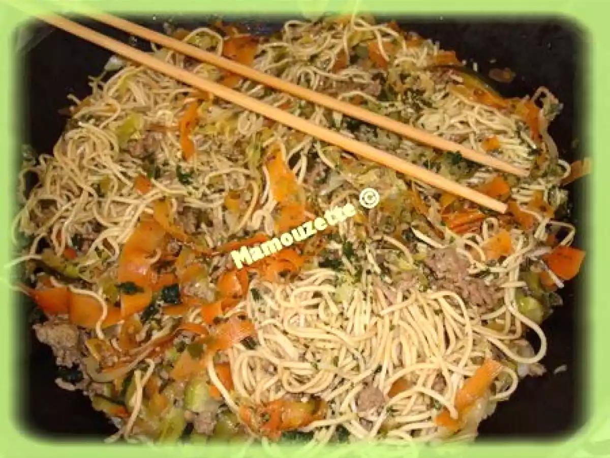 Chou pointu au wok - photo 3