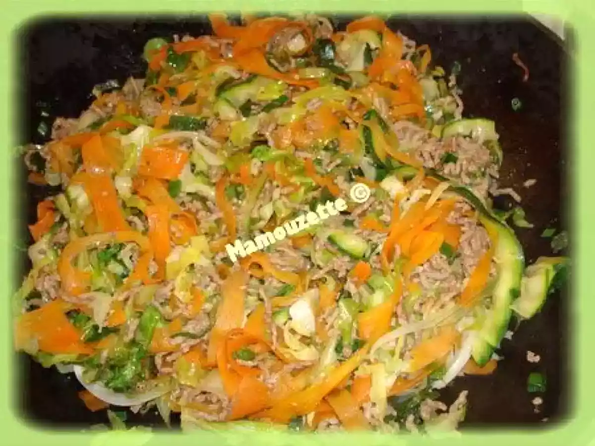 Chou pointu au wok - photo 6