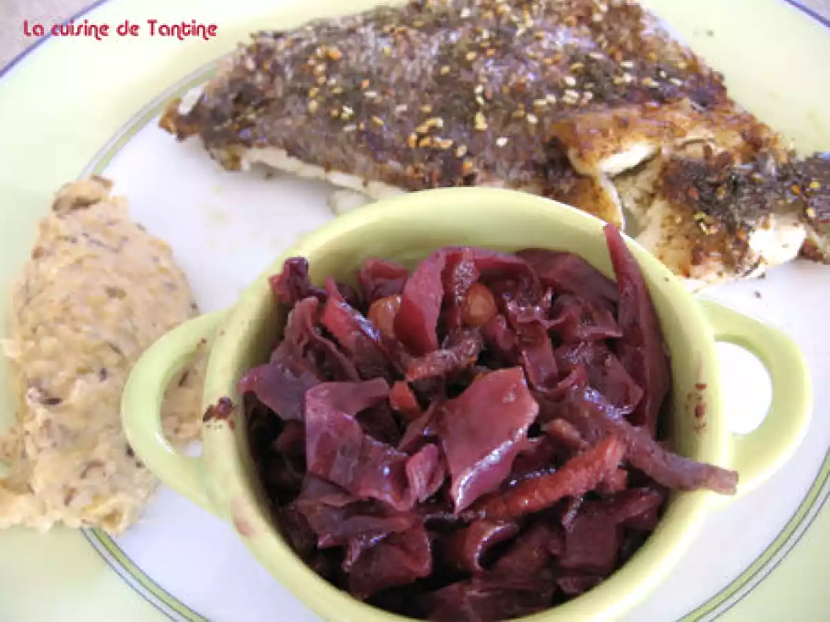 Chou rouge aux épices