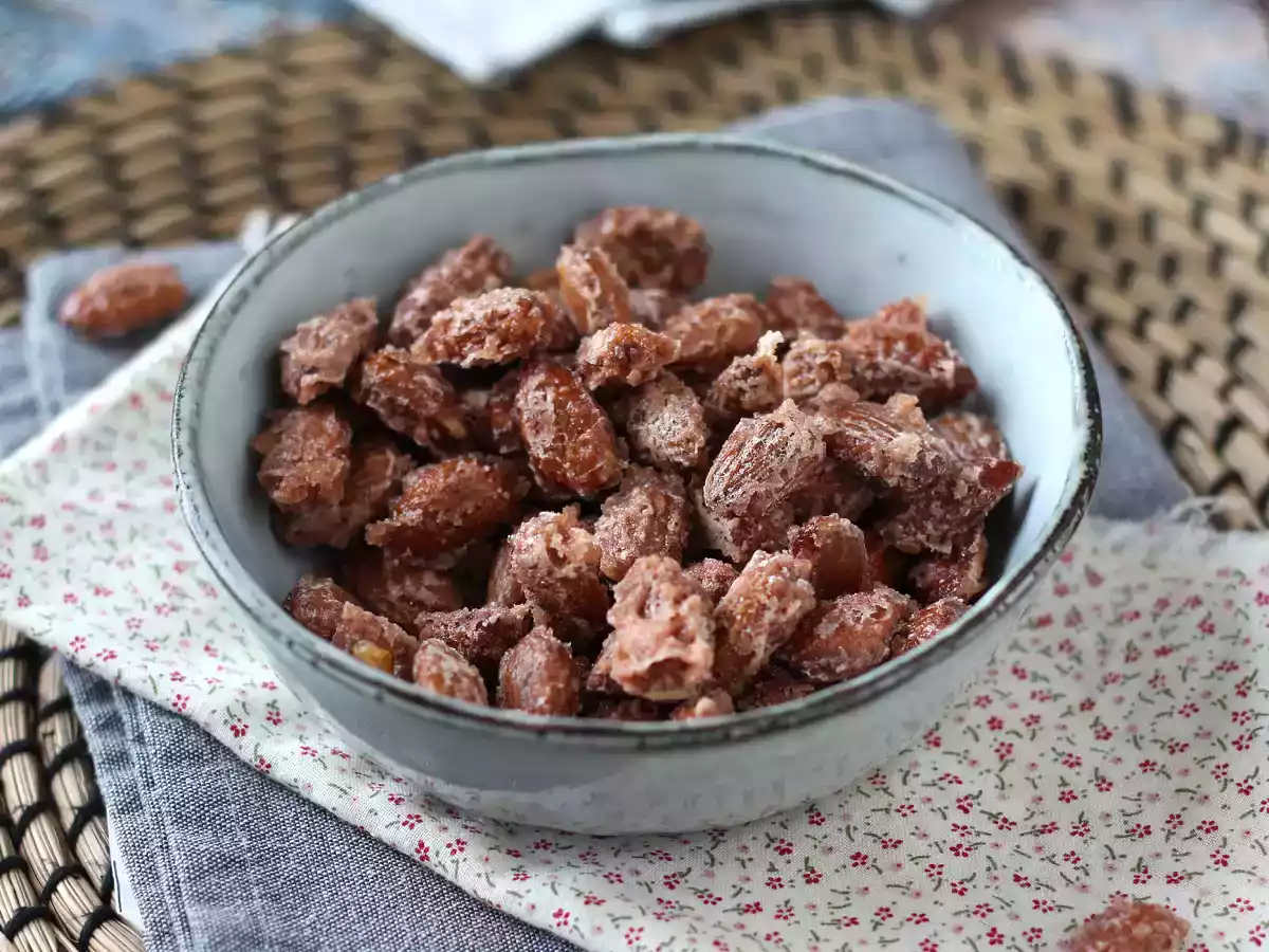 Chouchous aux amandes au Air Fryer! (Pralines)