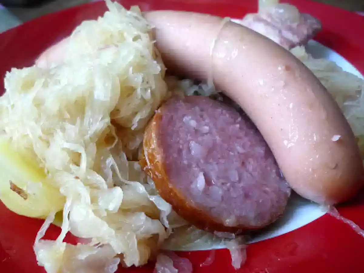 Choucroute à la bière - Sauerkraut mit Bier