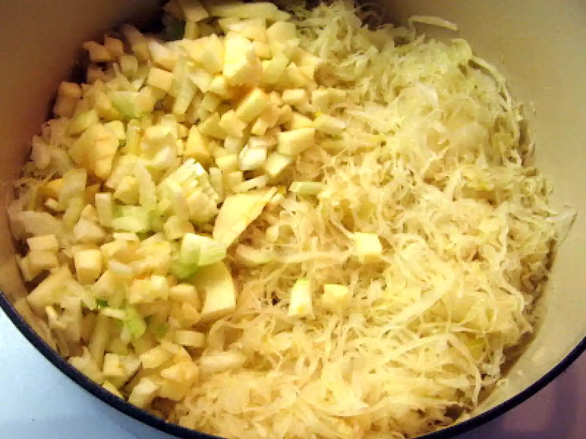 Choucroute au champagne - Champagner-Sauerkraut - photo 2