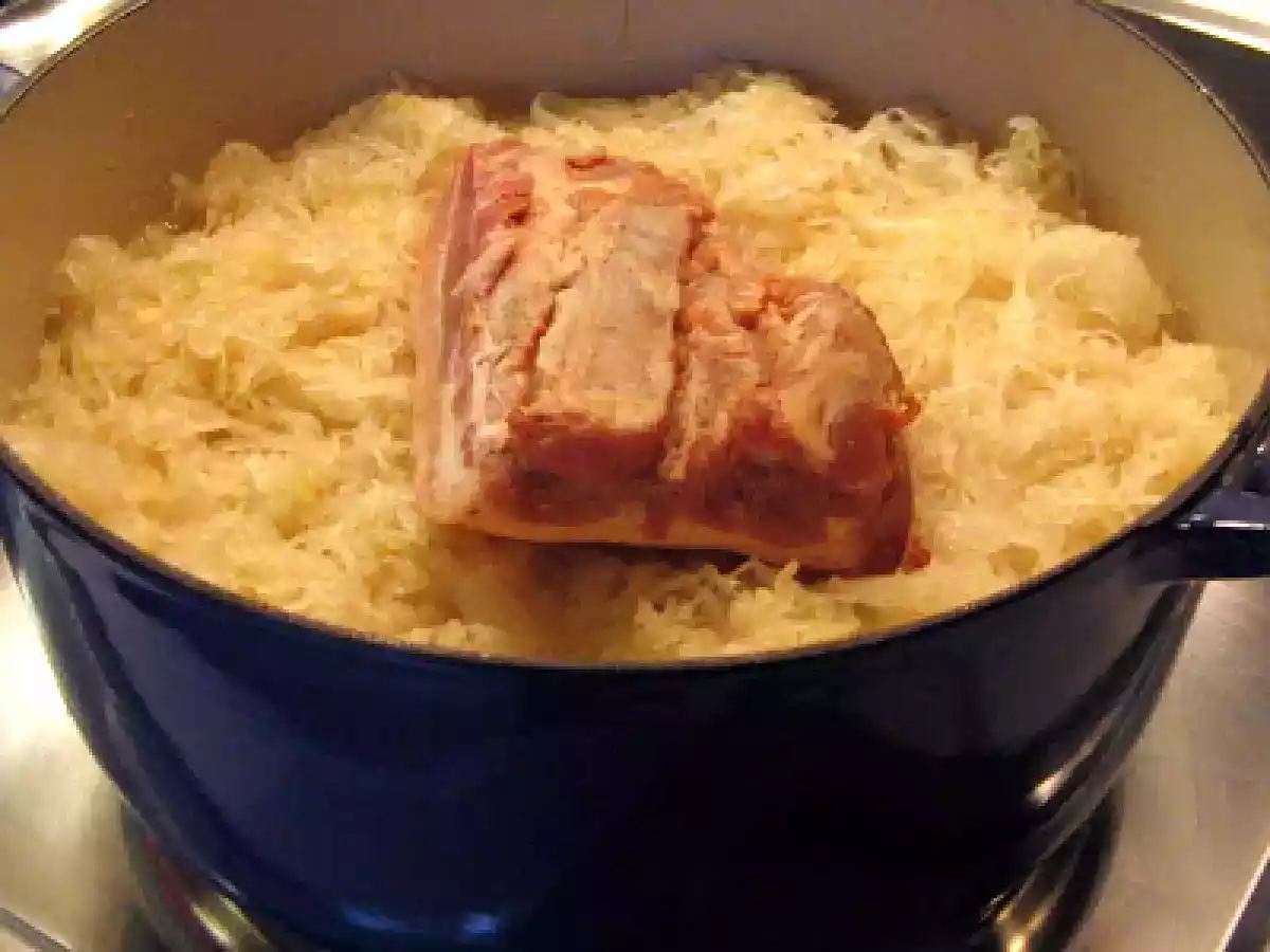 Choucroute au champagne - Champagner-Sauerkraut - photo 4