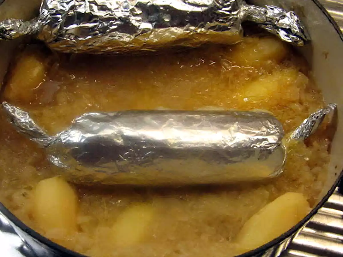 Choucroute au champagne - Champagner-Sauerkraut - photo 5