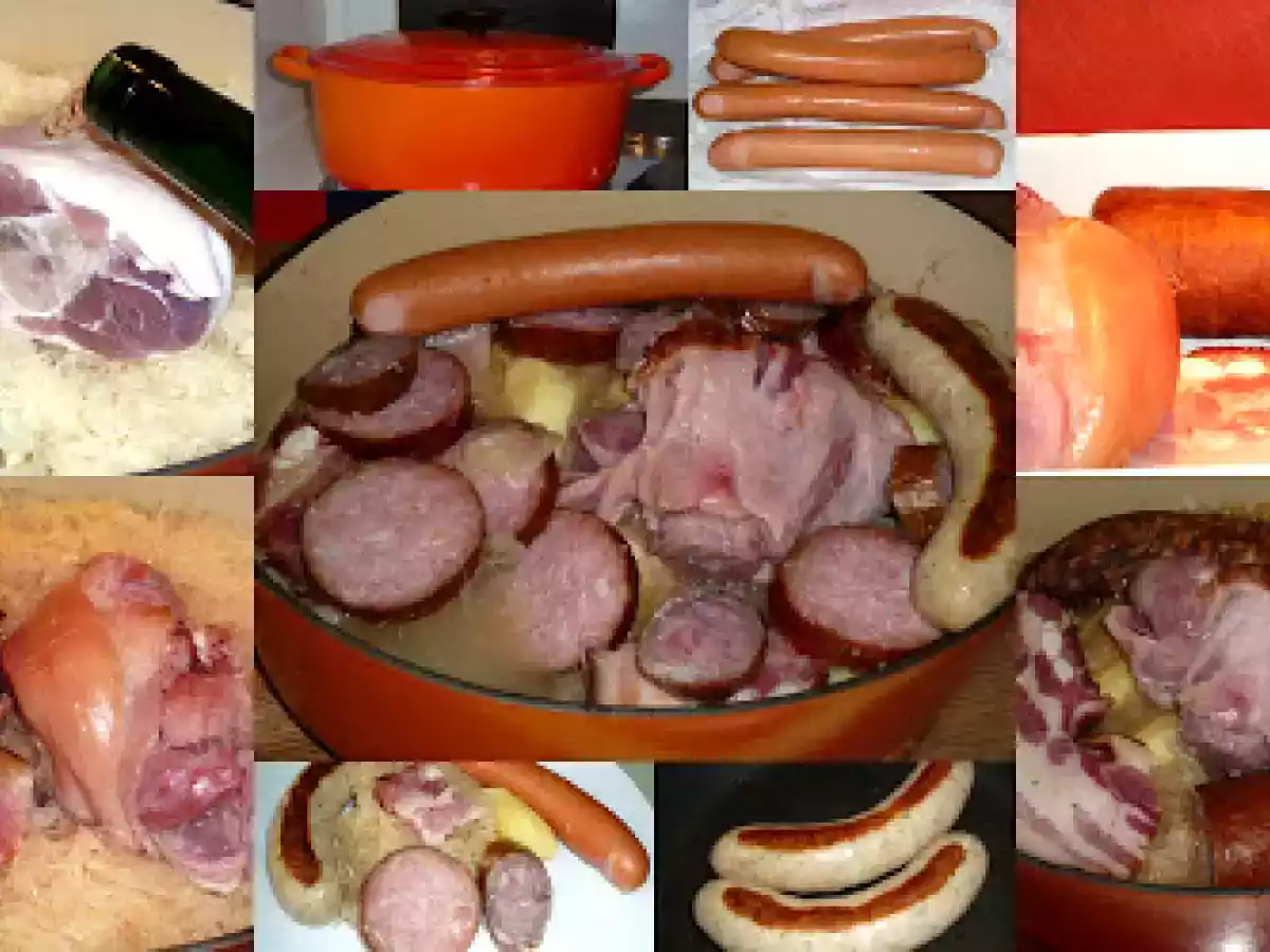 Choucroute bien garnie - Schlachterplatte - photo 2