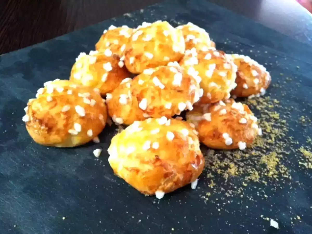 Chouquettes vanille à la crème !