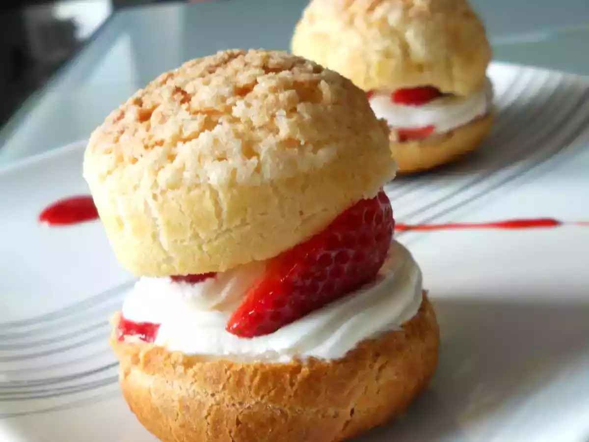 Choux aux fraises et mascarpone - photo 3