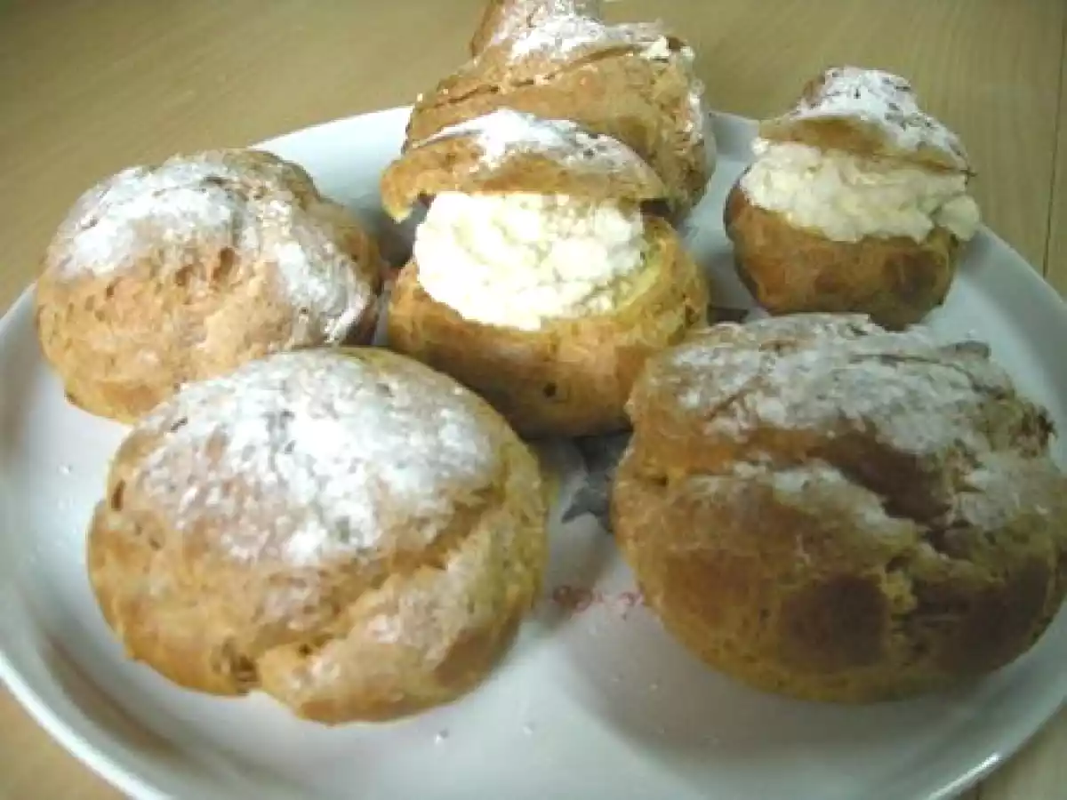 CHOUX CHANTILLY ET CREME PATISSIERE