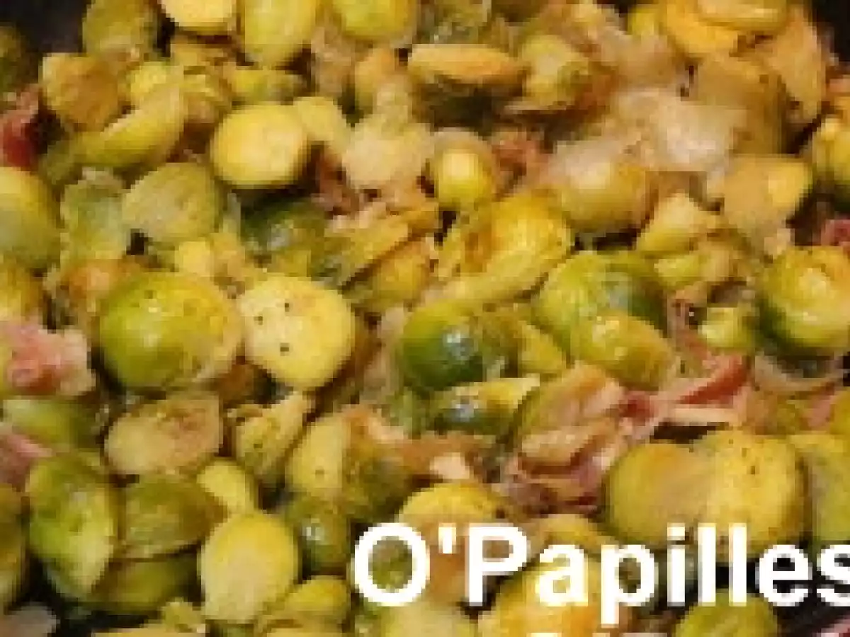 Choux de Bruxelles braisés et jambon - photo 2