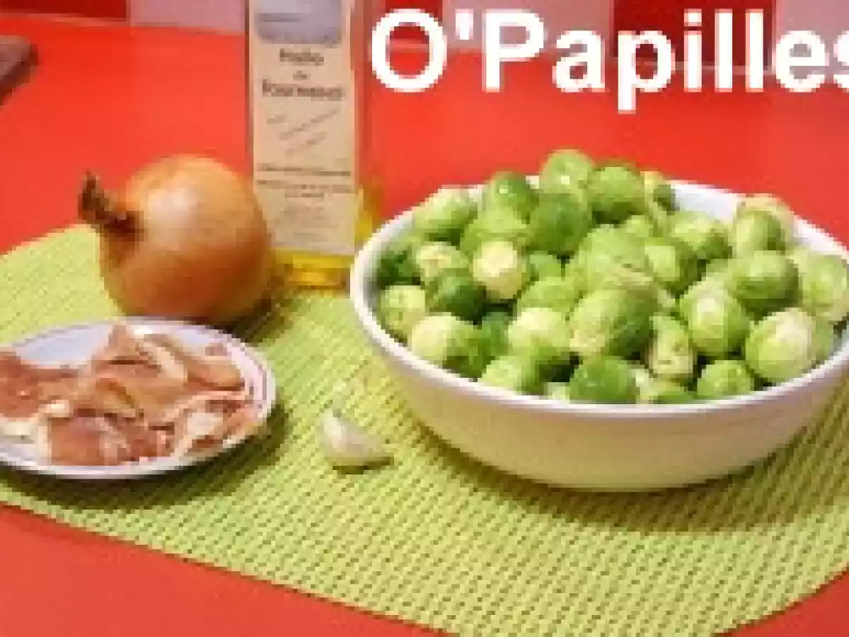 Choux de Bruxelles braisés et jambon - photo 3