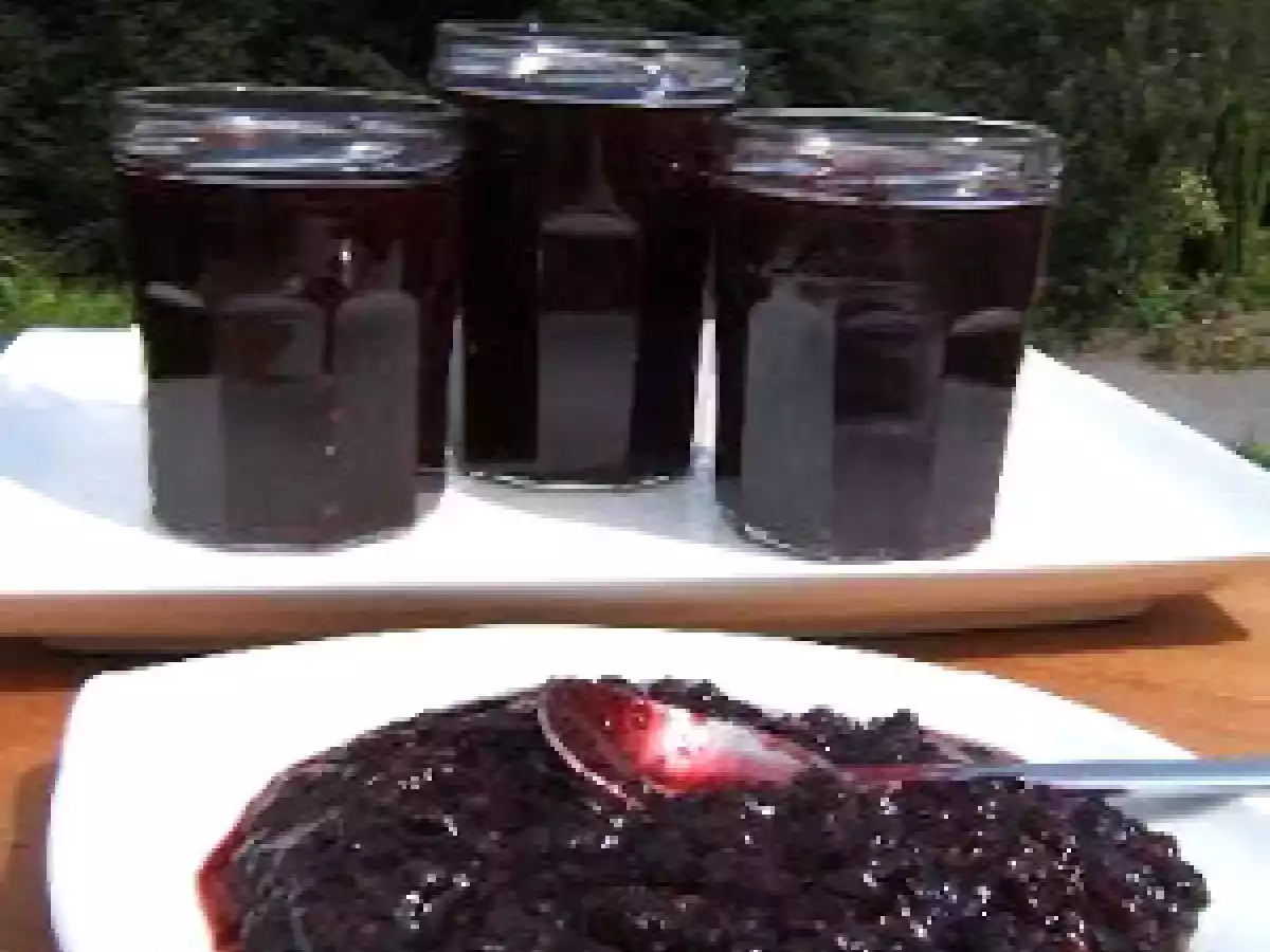 Chutney aux mûres et à l'Alma Mater