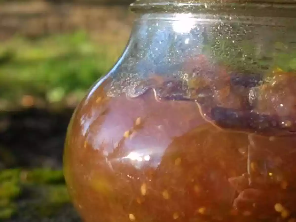 Chutney de Figues Fraîches au Xérès