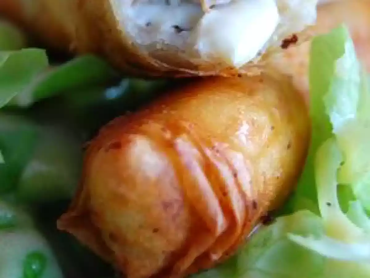 Cigares au fromage et aux champignons - photo 2