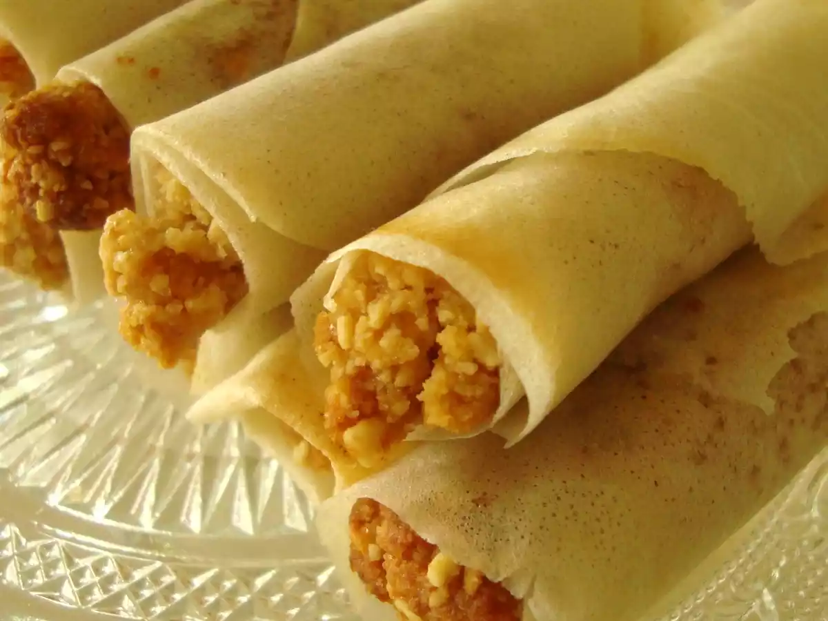 Cigares aux cacahuètes