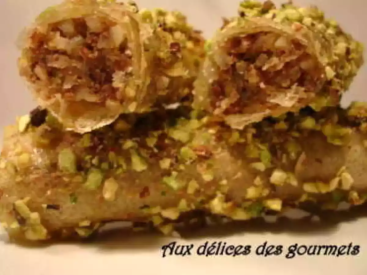 Cigares aux fruits secs