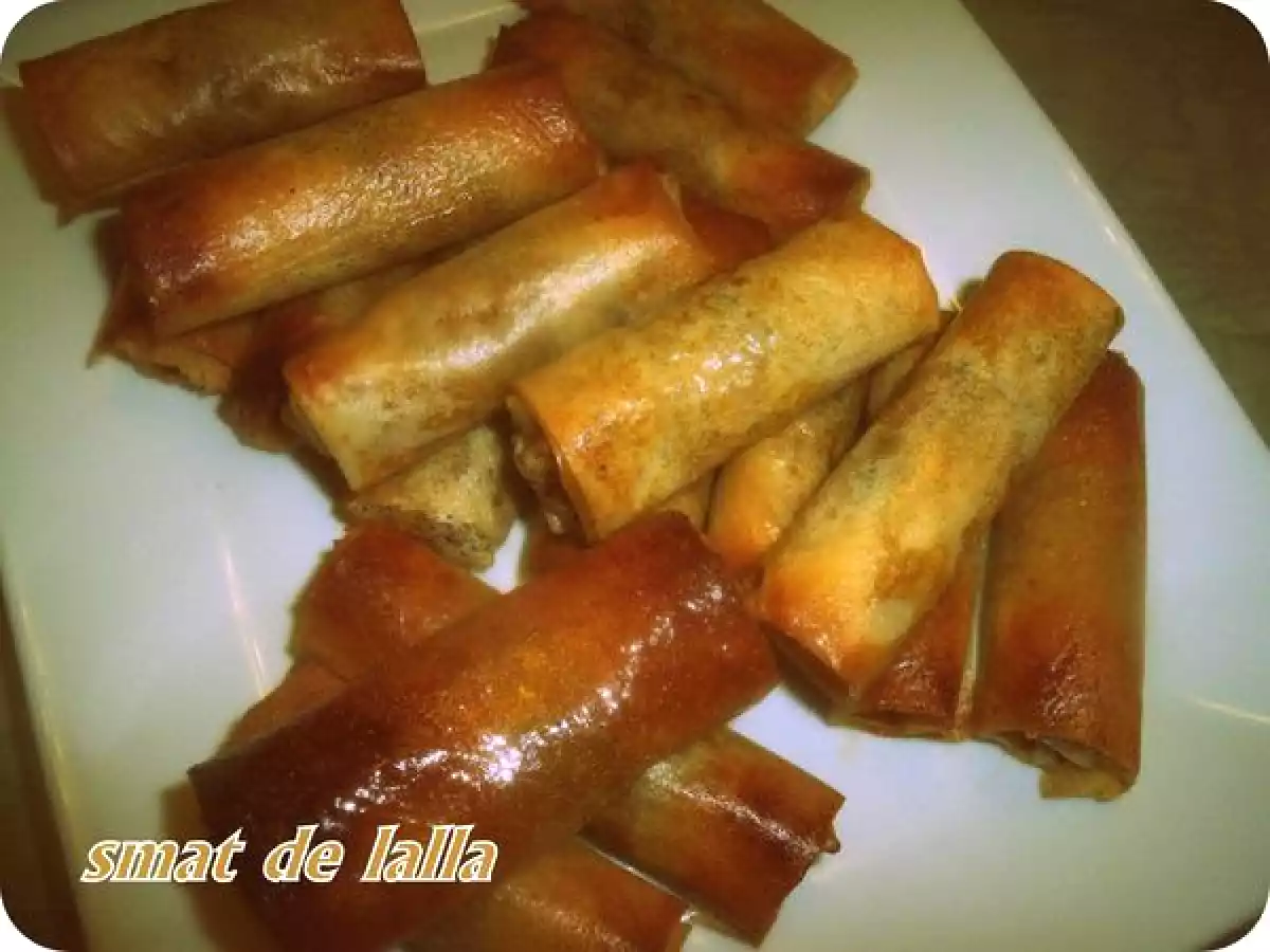 CIGARES AUX LEGUMES ET SURIMIS