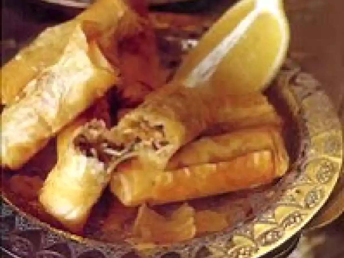 Cigares feuilletés au poisson (ENTREES)