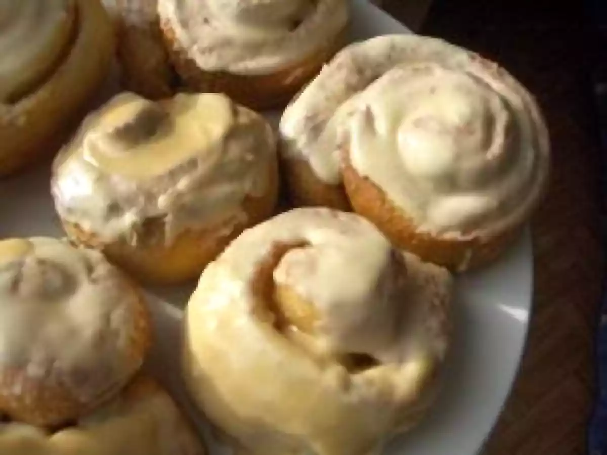 Cinnabon ou brioche américaine à la cannelle