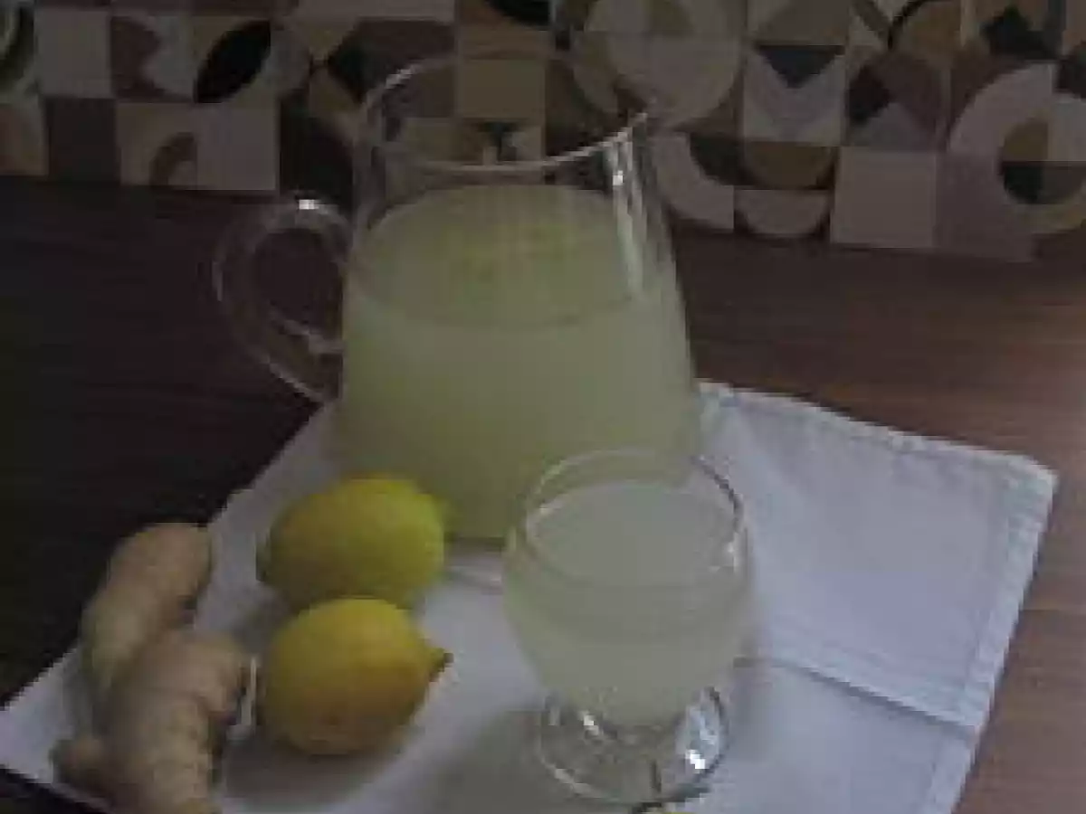 CITRONNADE AU GINGEMBRE