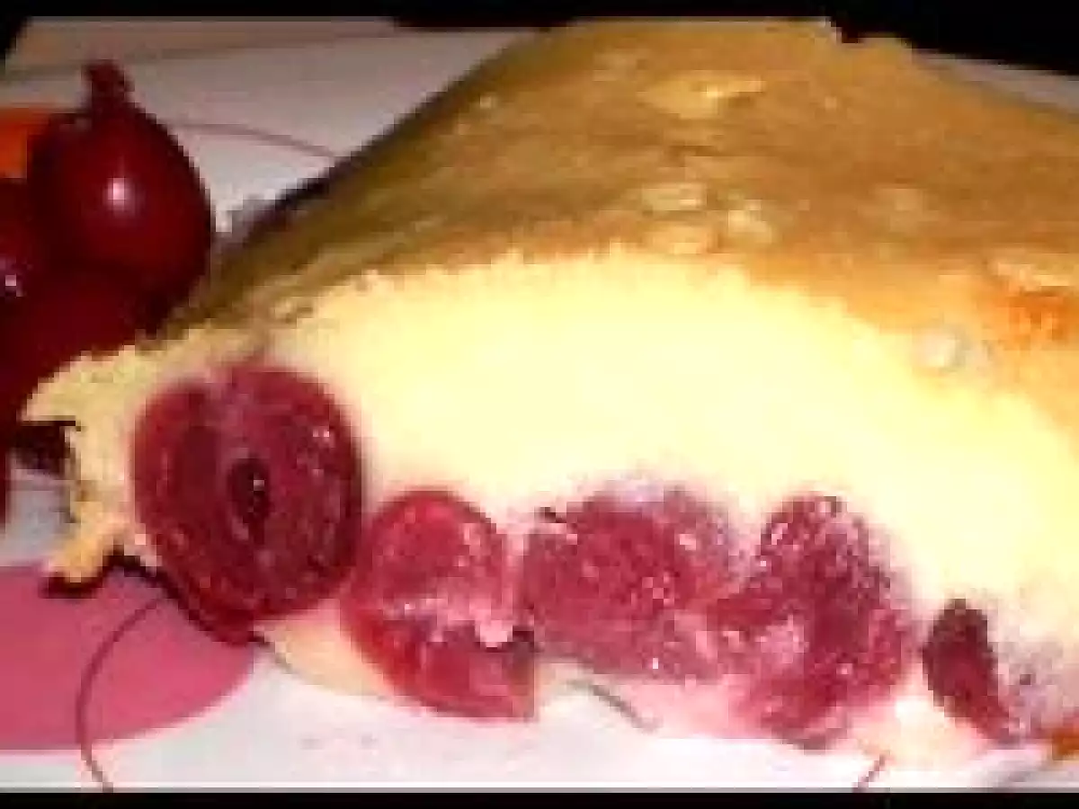 Clafouti aux cerises et mascarpone