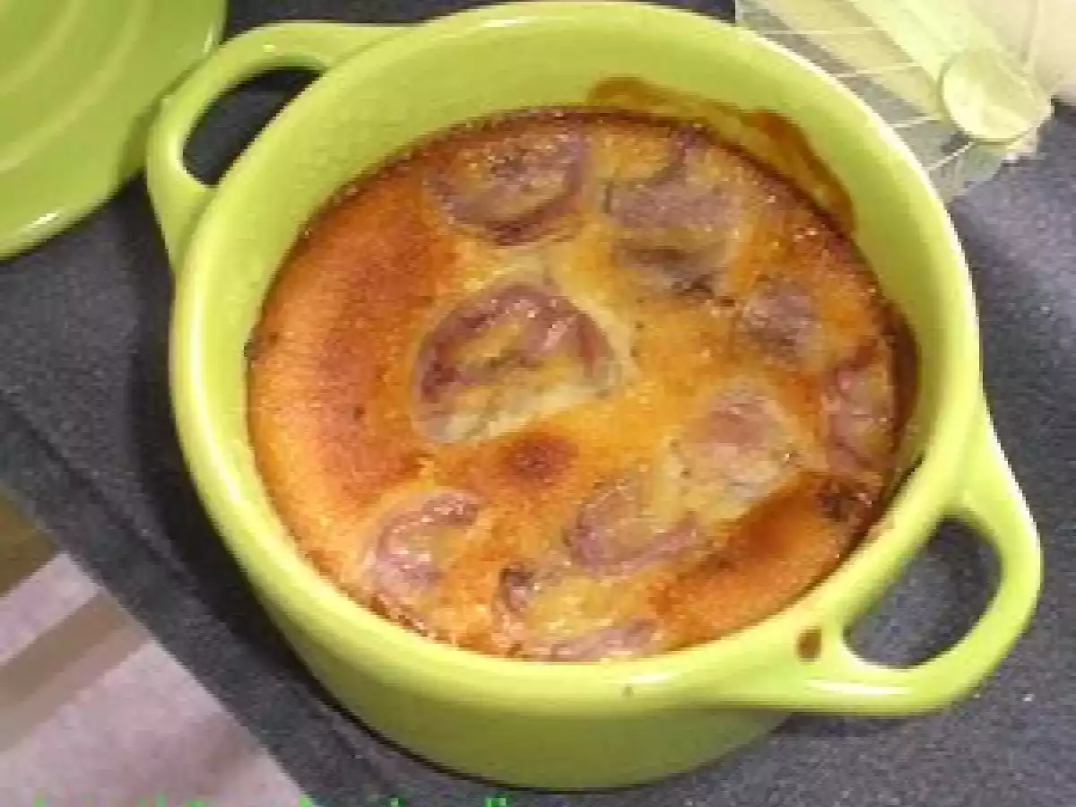 Clafouti banane pralinoise en cocotte - photo 2