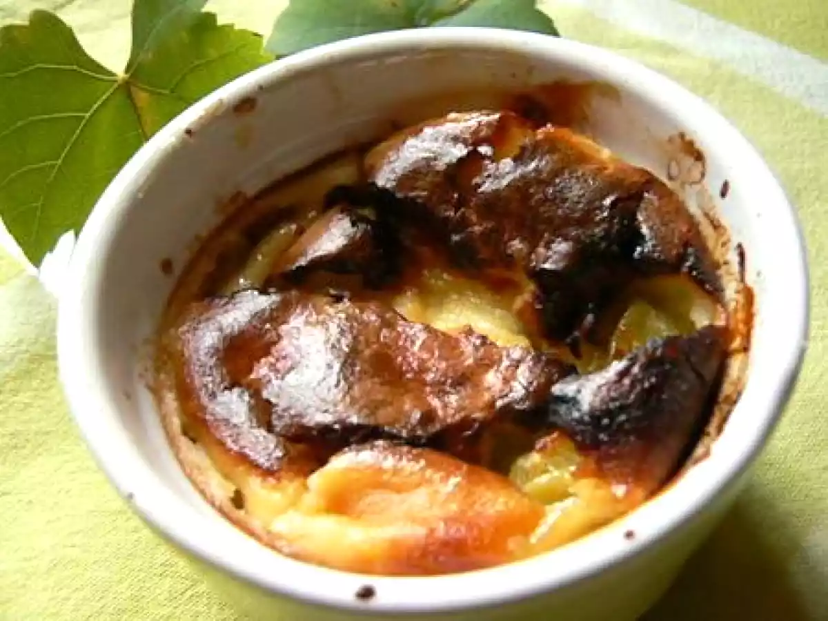 Clafouti raisin amande