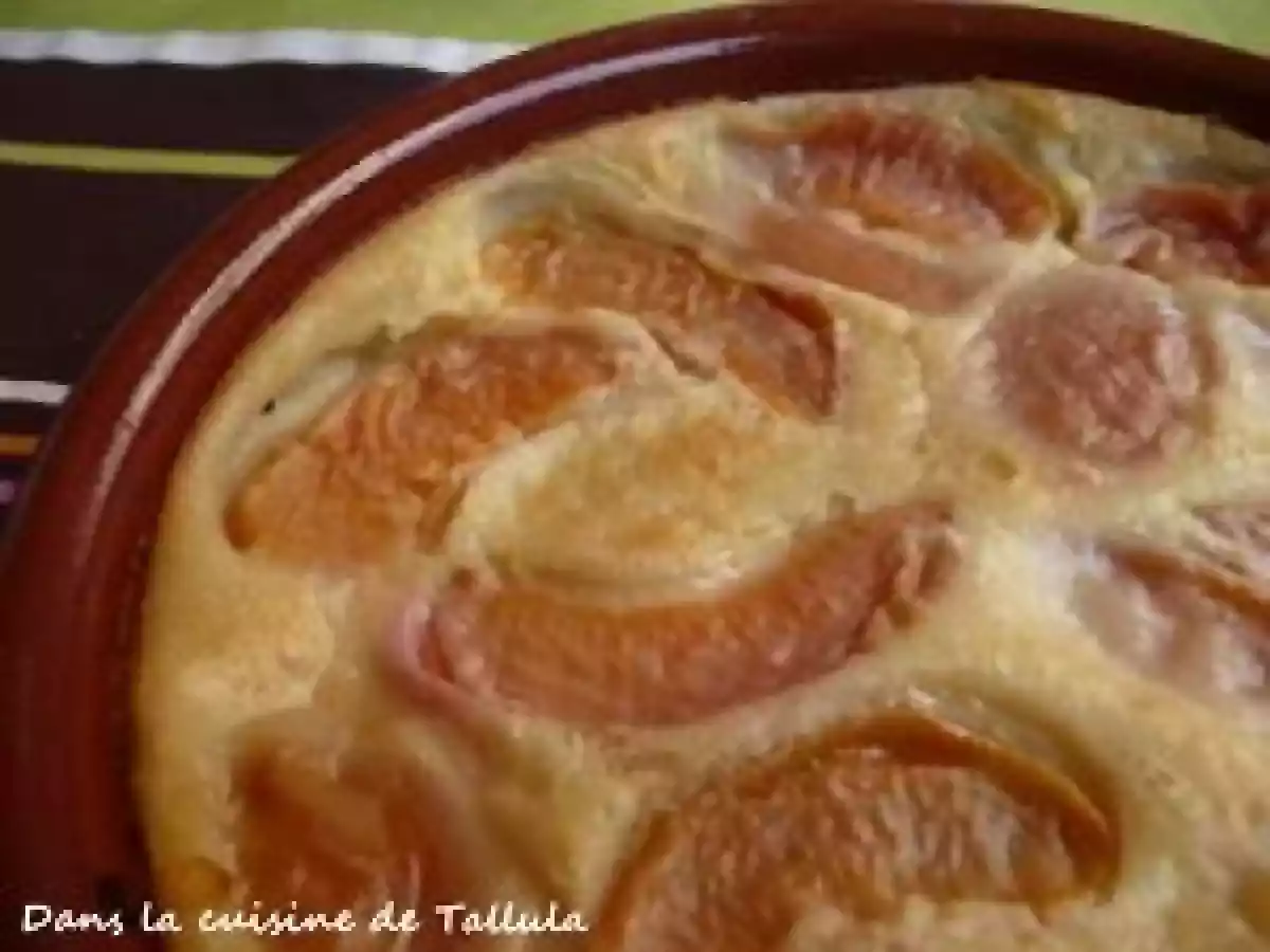 Clafoutis abricots, amande et amaretto - photo 2