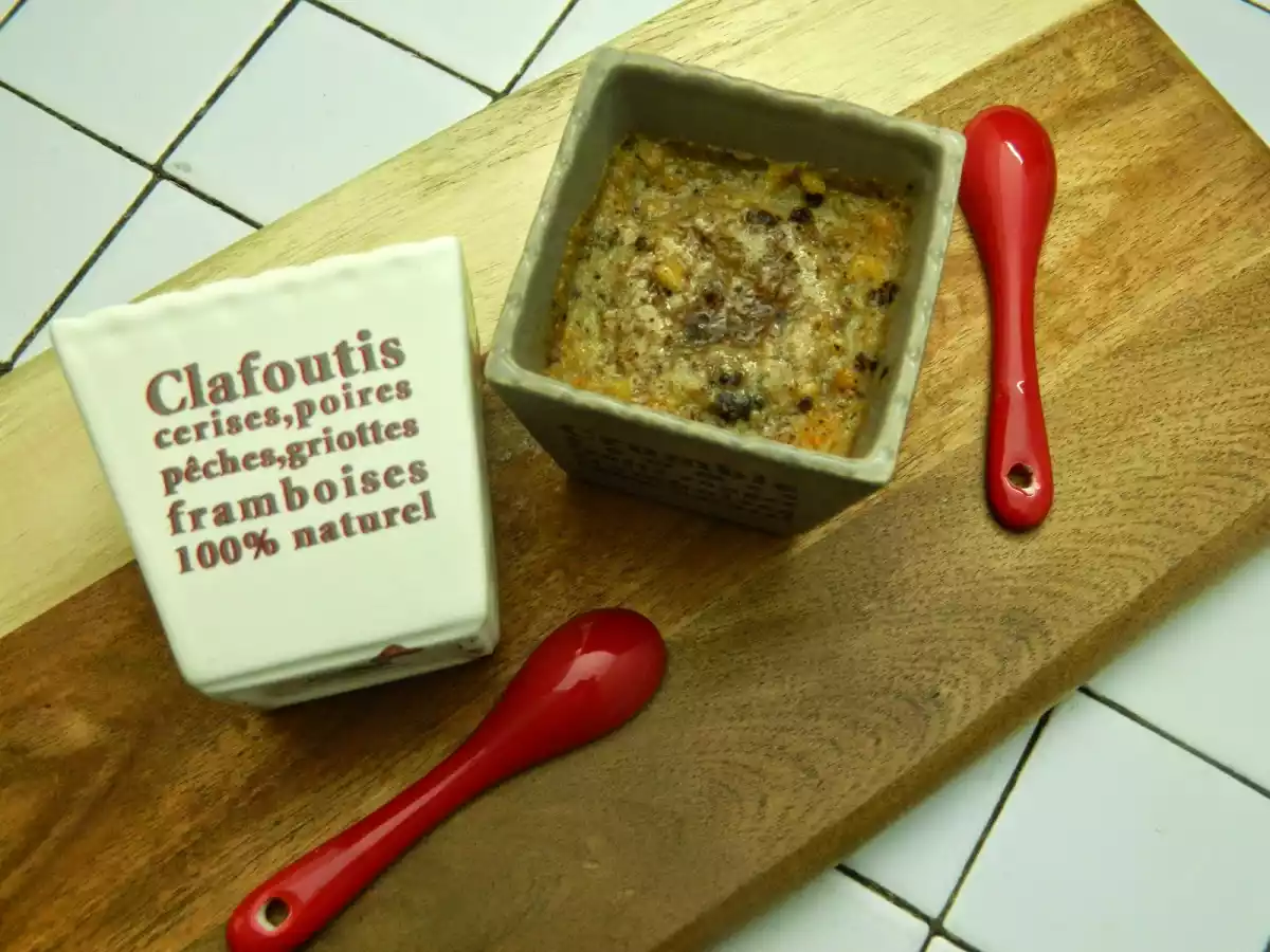 Clafoutis au chocolat