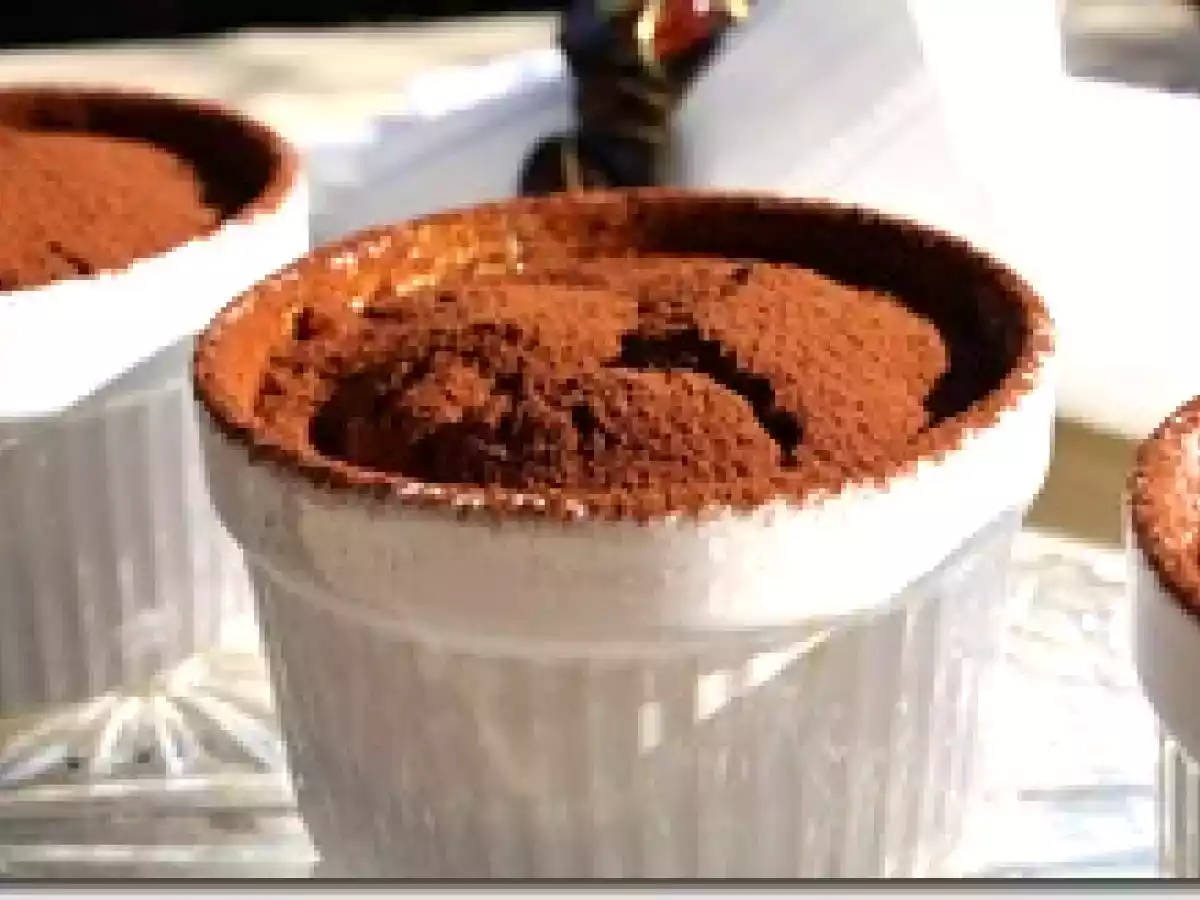 Clafoutis au Chocolat et Raisin Blanc - photo 3