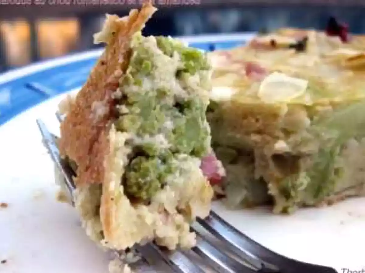Clafoutis au chou romanesco et aux amandes - photo 3