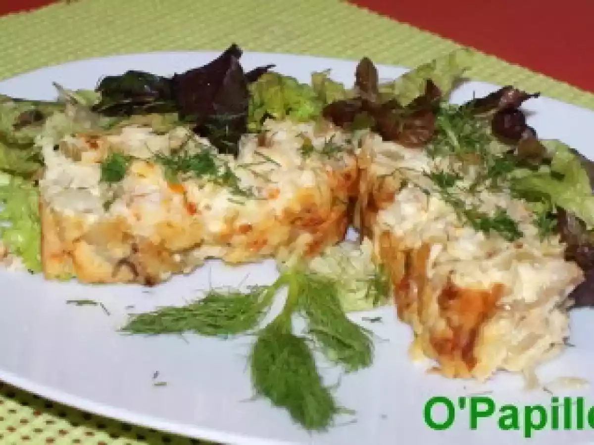 Clafoutis au fenouil et haddock