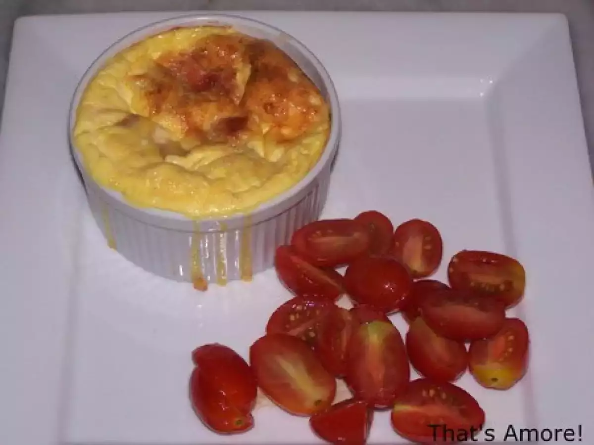 Clafoutis au jambon de Parme et mozzarella - photo 2