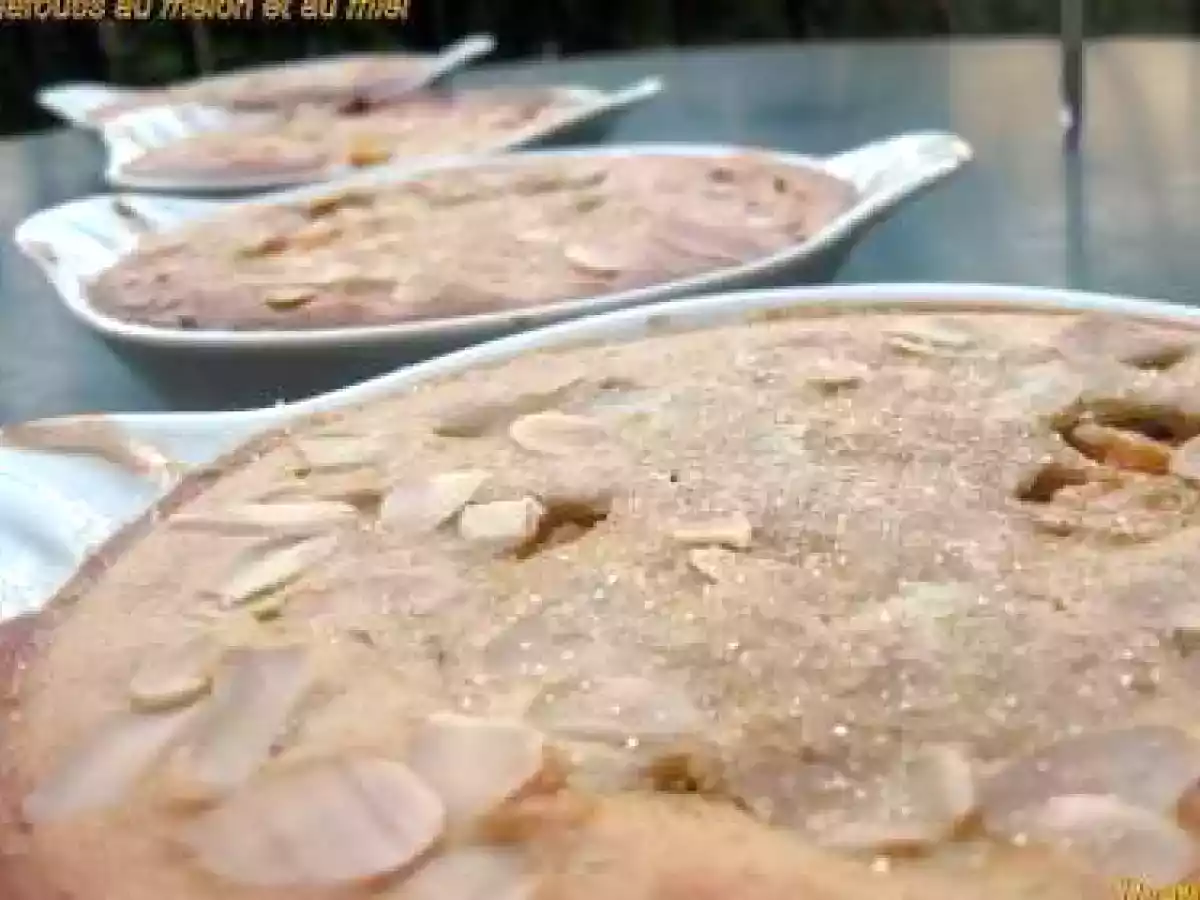 Clafoutis au melon et au miel