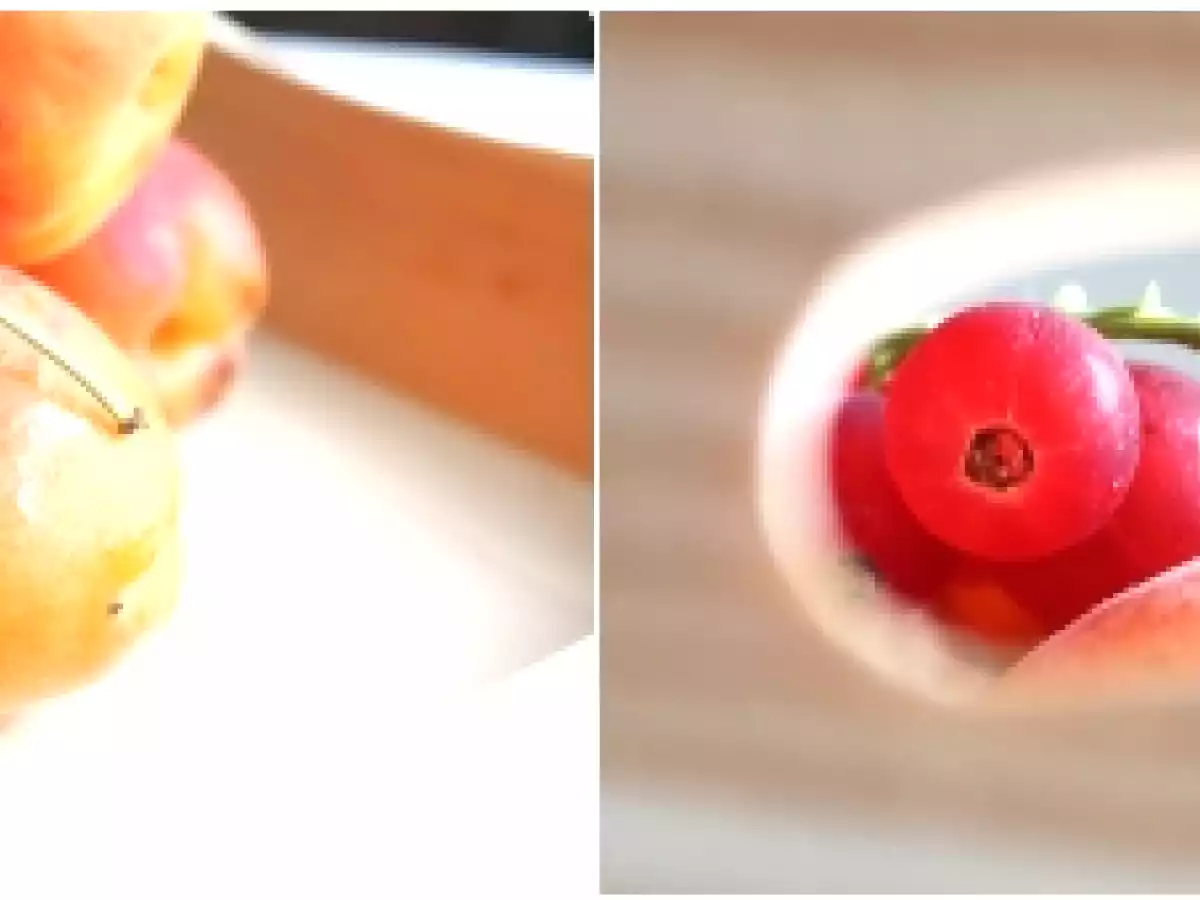 Clafoutis aux abricots et groseilles - photo 4