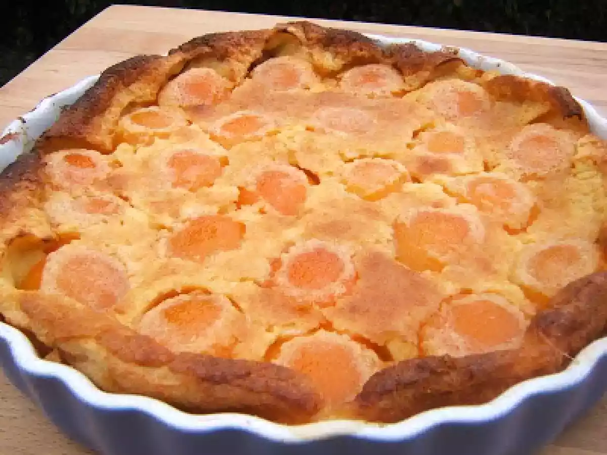 Clafoutis aux abricots et sirop d'orgeat - photo 2
