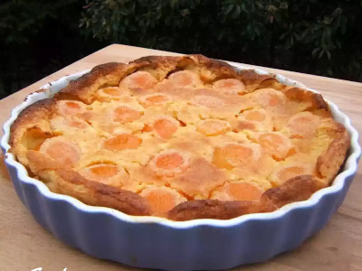 Clafoutis aux abricots et sirop d'orgeat - photo 3