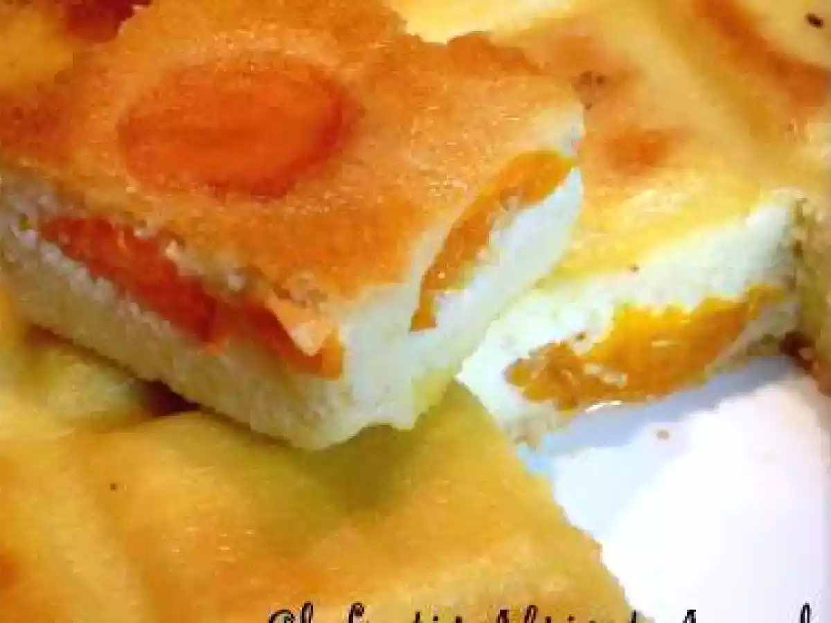 Clafoutis aux abricots parfumé à l'amaretto (sans gluten)