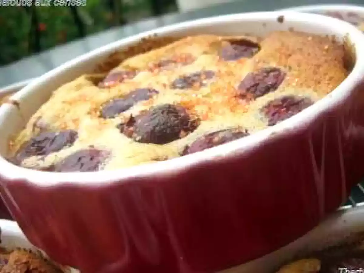 Clafoutis aux cerises au sirop d'agave