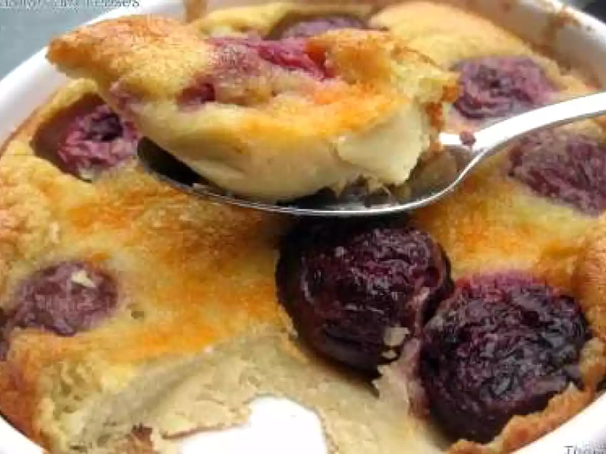 Clafoutis aux cerises au sirop d'agave - photo 2