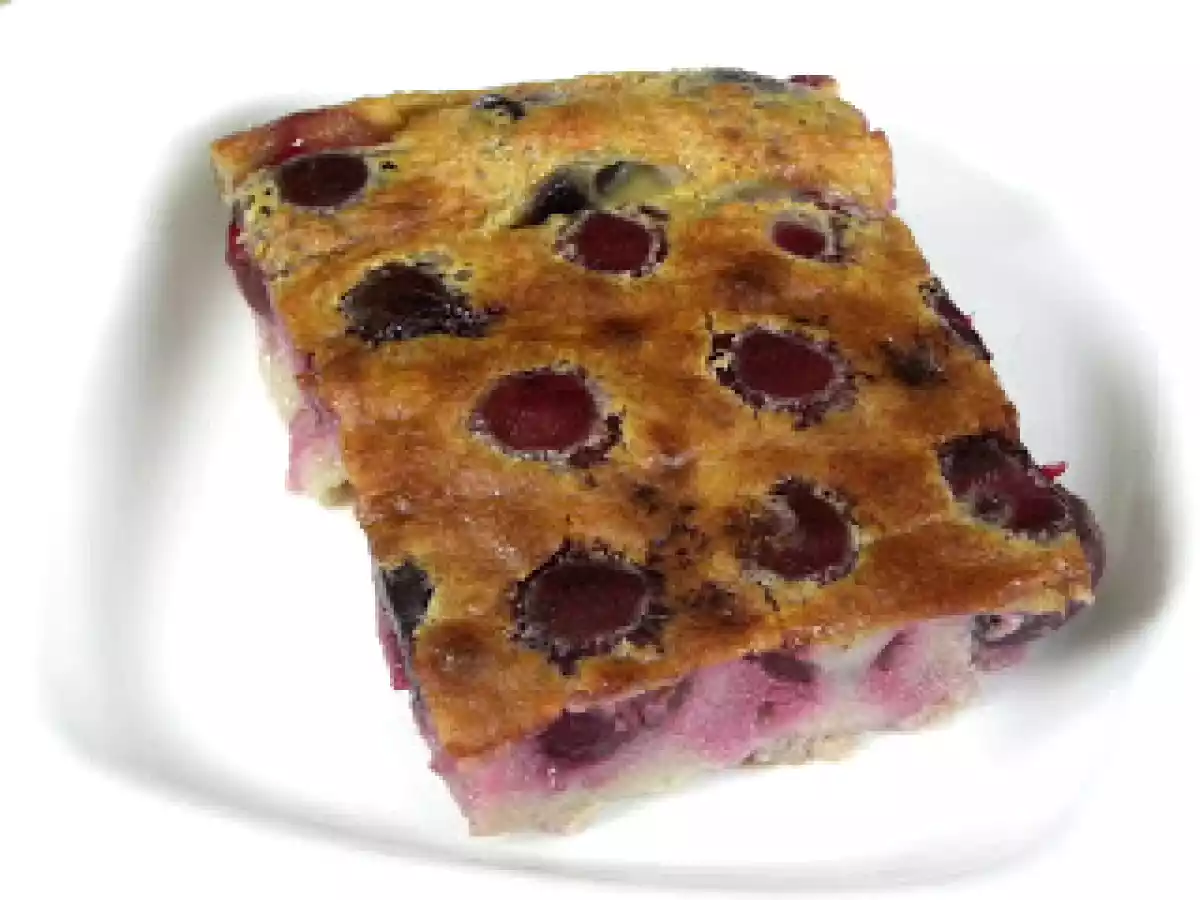 Clafoutis aux cerises et à la pistache - photo 2