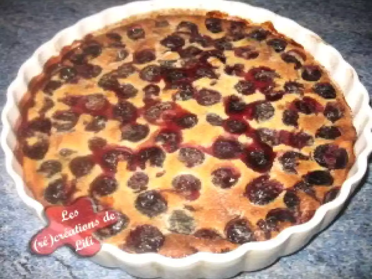 Clafoutis aux cerises et amandes