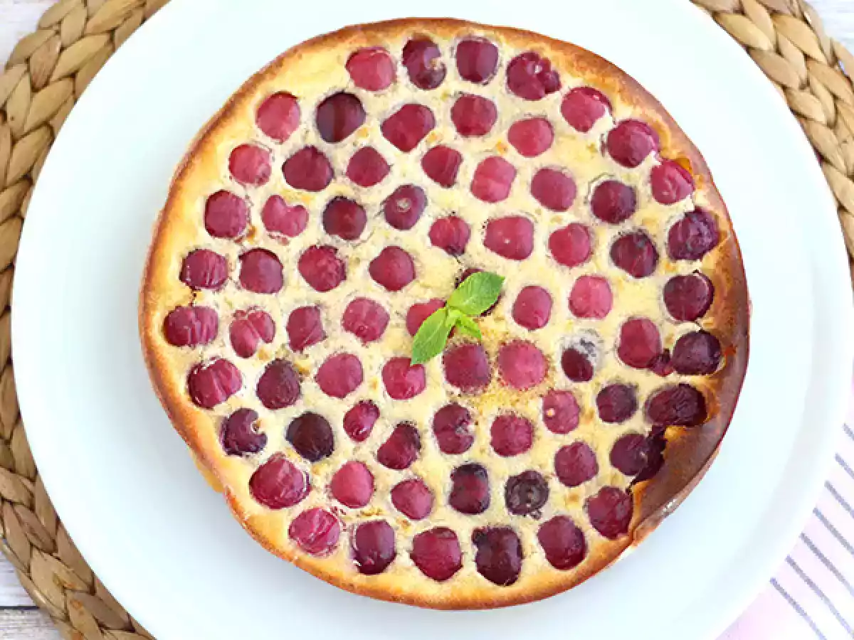 Clafoutis aux cerises, un classique ultra fondant