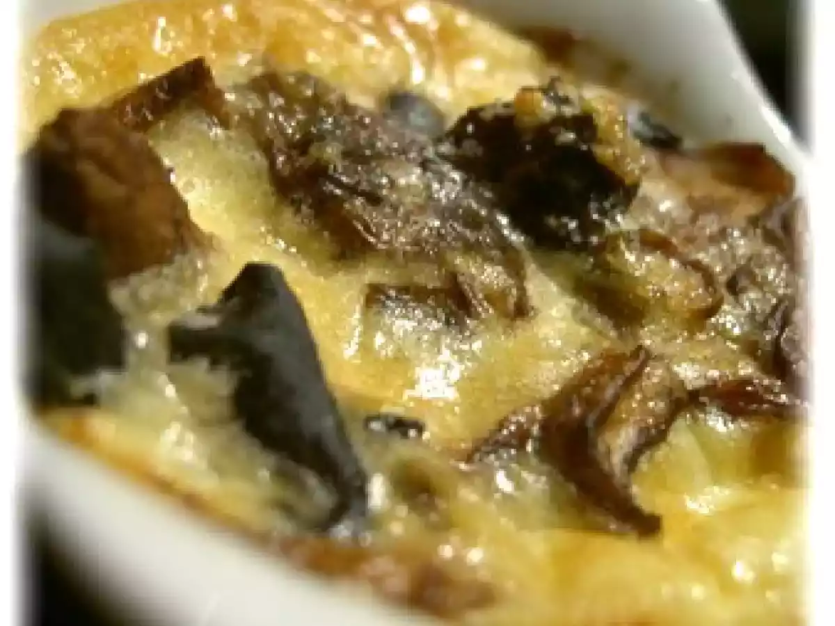 Clafoutis aux champignons