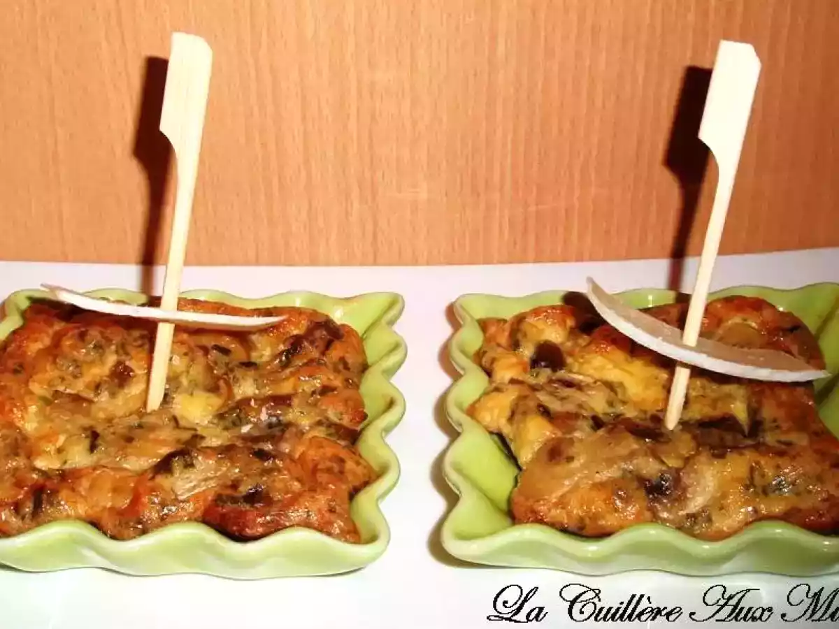 Clafoutis aux champignons & parmesan - photo 3