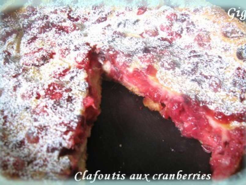Clafoutis aux cranberries ou airelles - photo 2